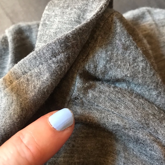 Soft Joie Maguire grey viscose button down top - Picture 12 of 12